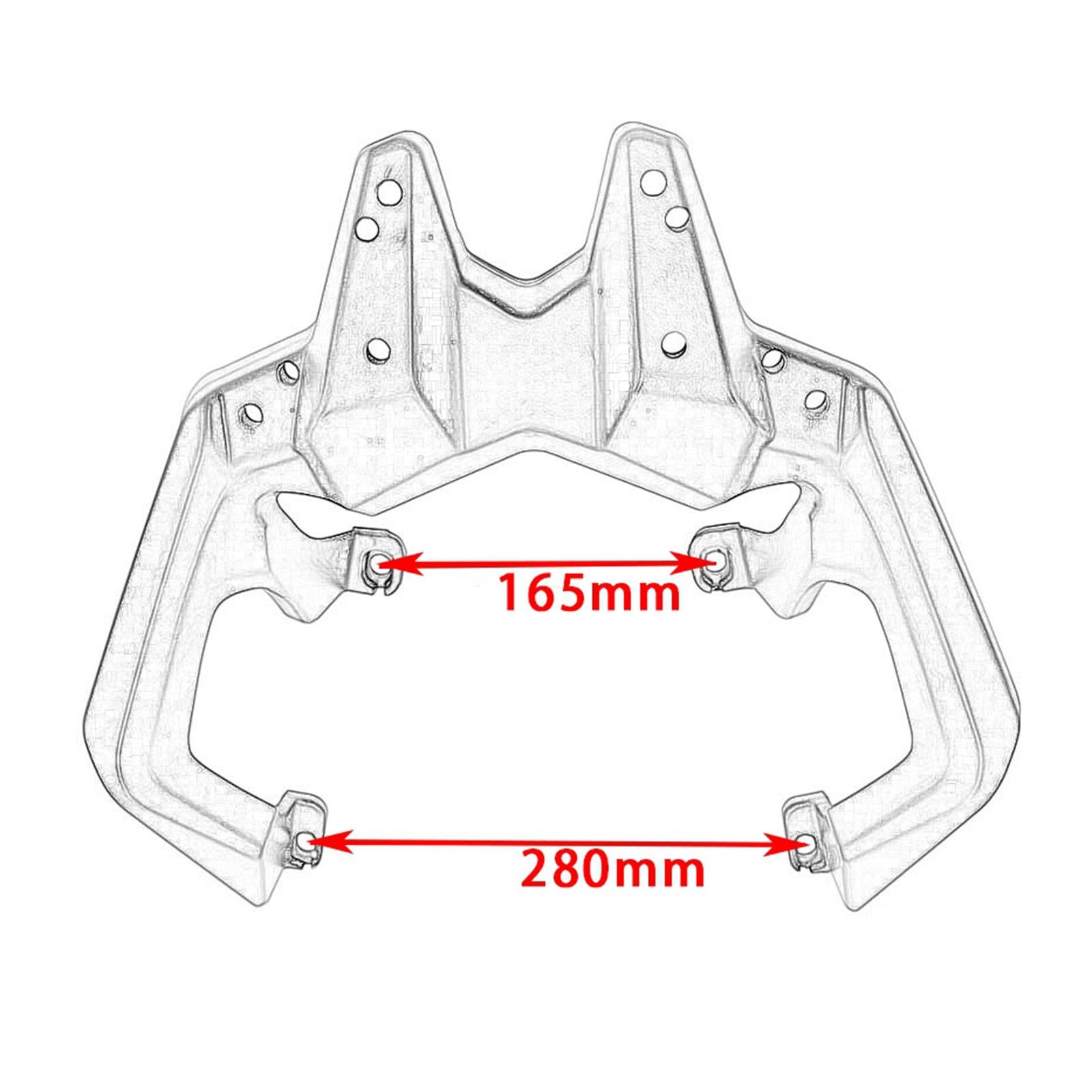 Trunk Rear Luggage Rack Holder Bracket Tool for Honda ADV 150 Replacement