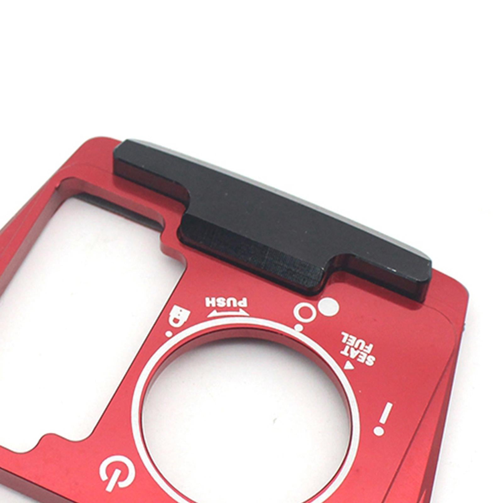 Electric Lock Switch Cover Frame Protector for Honda Forza 125 250 300 Red