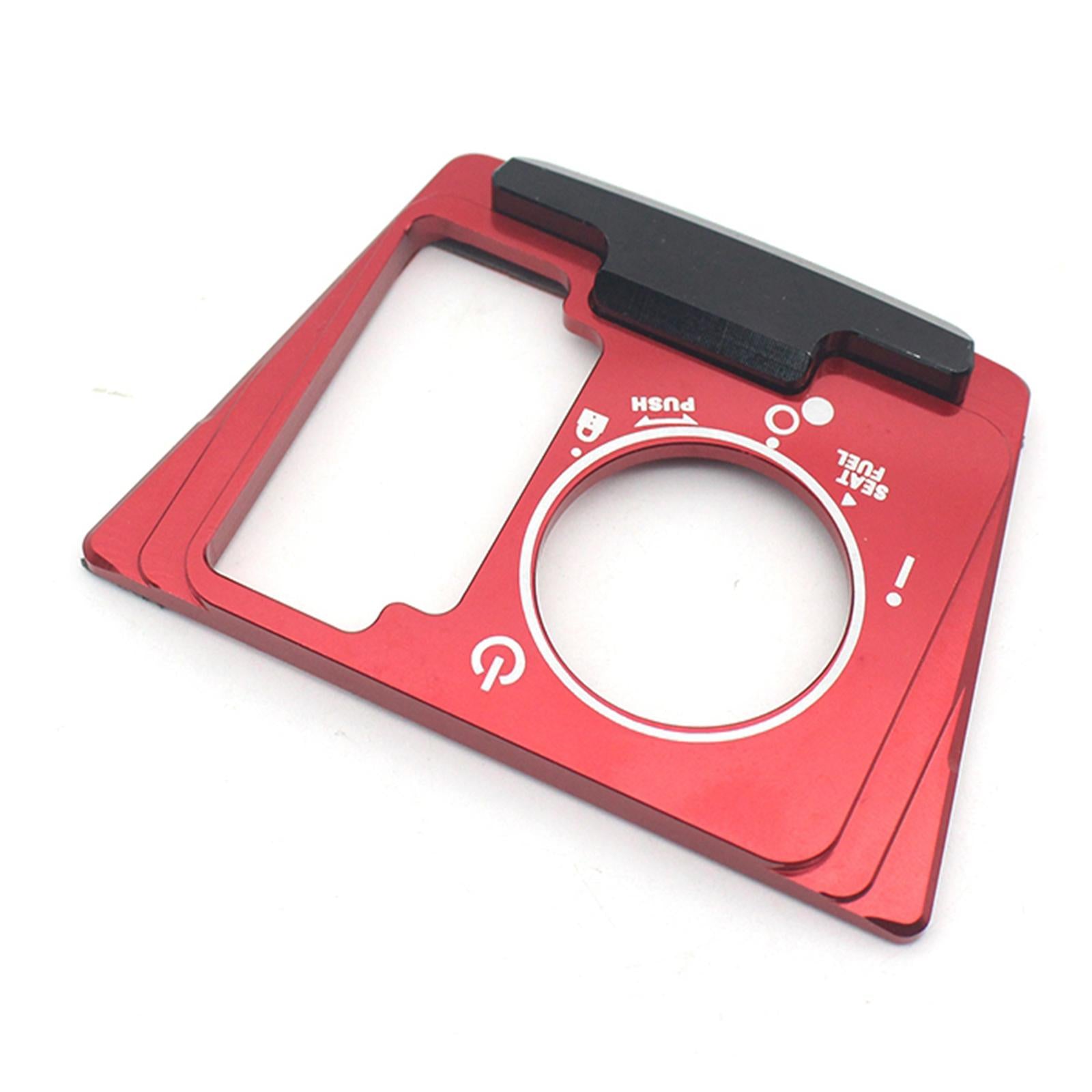 Electric Lock Switch Cover Frame Protector for Honda Forza 125 250 300 Red