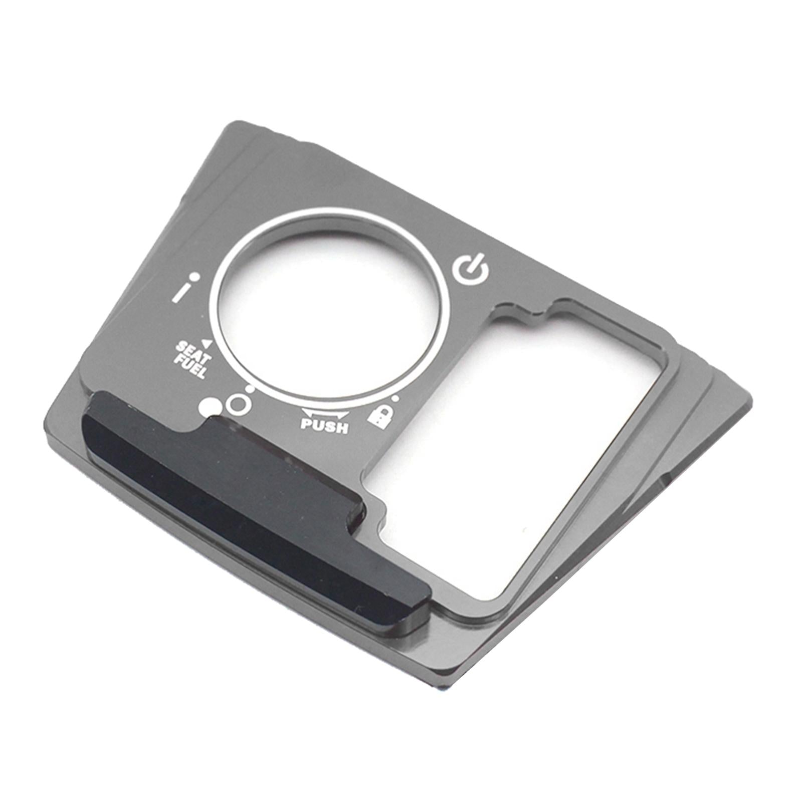 Electric Lock Switch Cover Frame Protector for Honda Forza 125 250 300 Grey