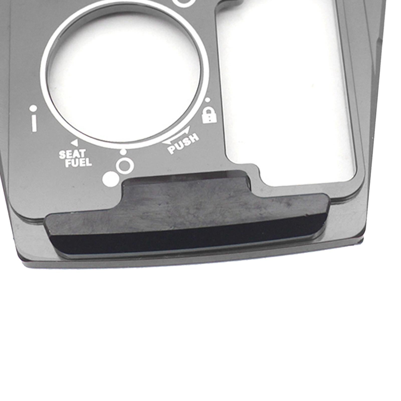 Electric Lock Switch Cover Frame Protector for Honda Forza 125 250 300 Grey