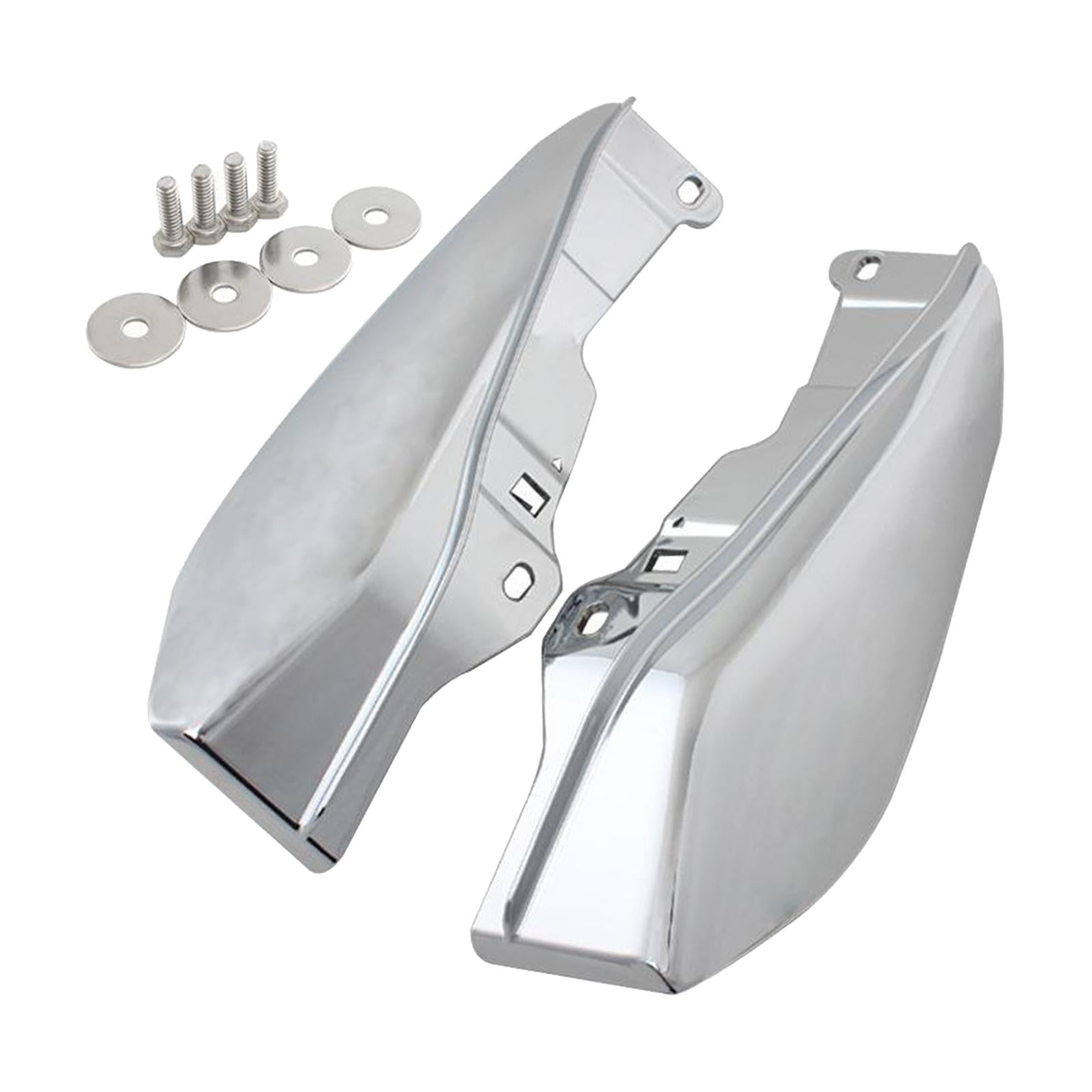 1Pair Heat Shield Air Deflector Trim for Harley Touring Street Glide FLHX