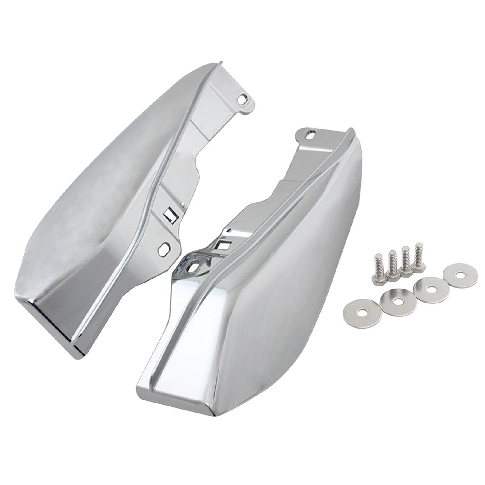 1Pair Heat Shield Air Deflector Trim for Harley Touring Street Glide FLHX