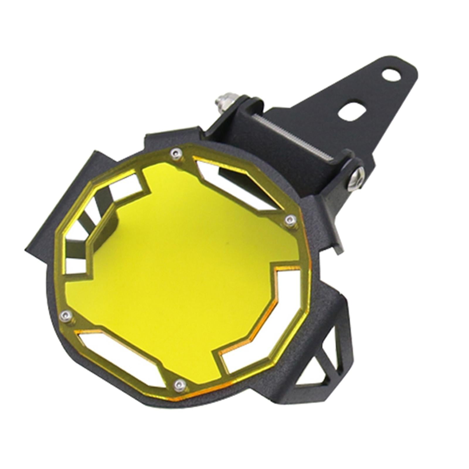 Fog Light Protector Guard Cover for BMW R1200GS F800GS F850GS Yellow