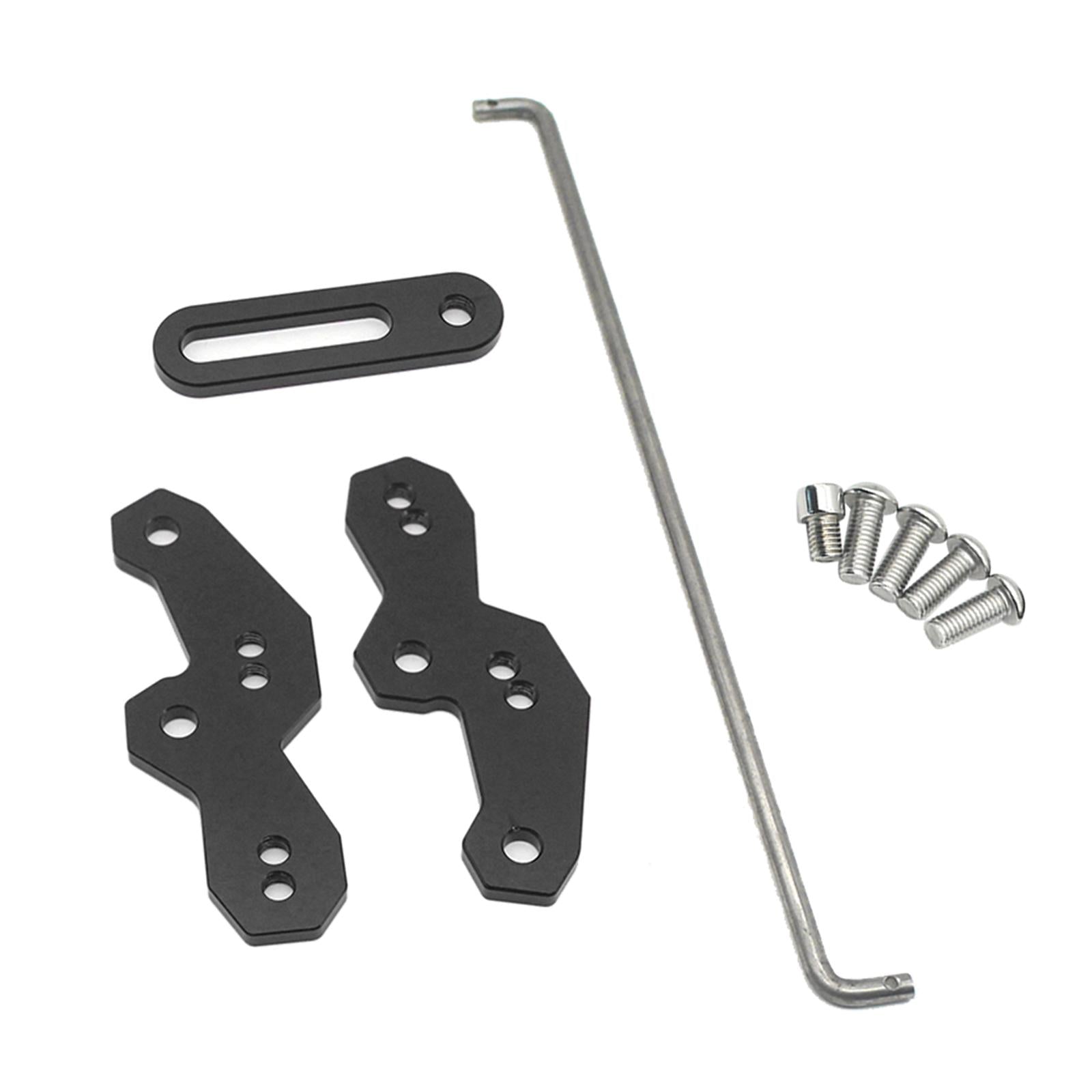 Rearset Base Relocation Brackets Kit for Yamaha YZF-R15 V3 2017-2019 Black