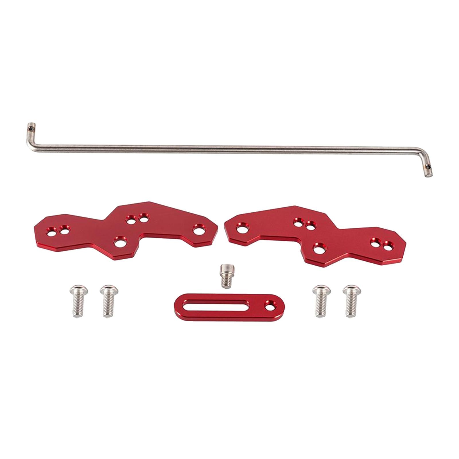 Rearset Base Relocation Brackets Kit for Yamaha YZF-R15 V3 2017-2019 Red