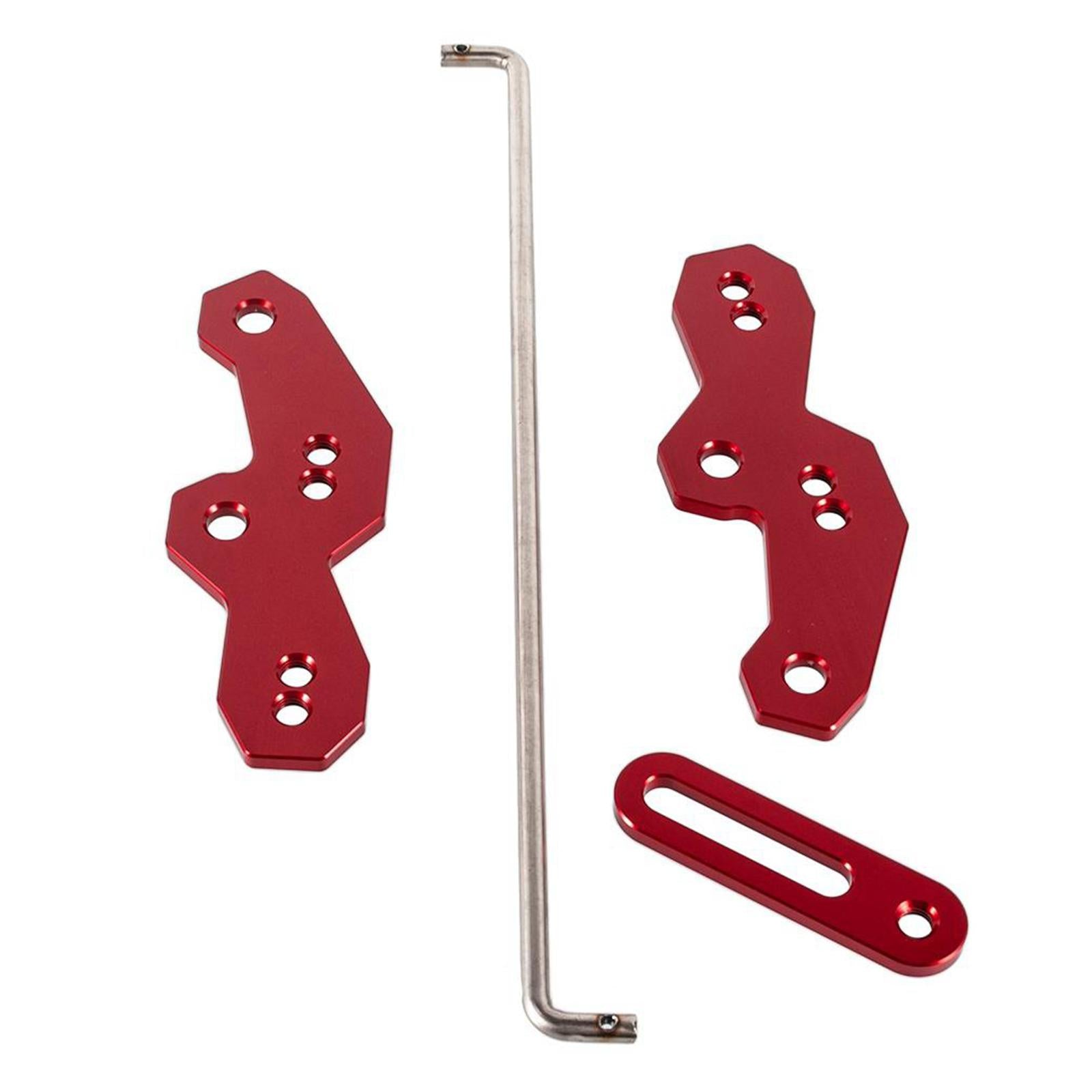 Rearset Base Relocation Brackets Kit for Yamaha YZF-R15 V3 2017-2019 Red