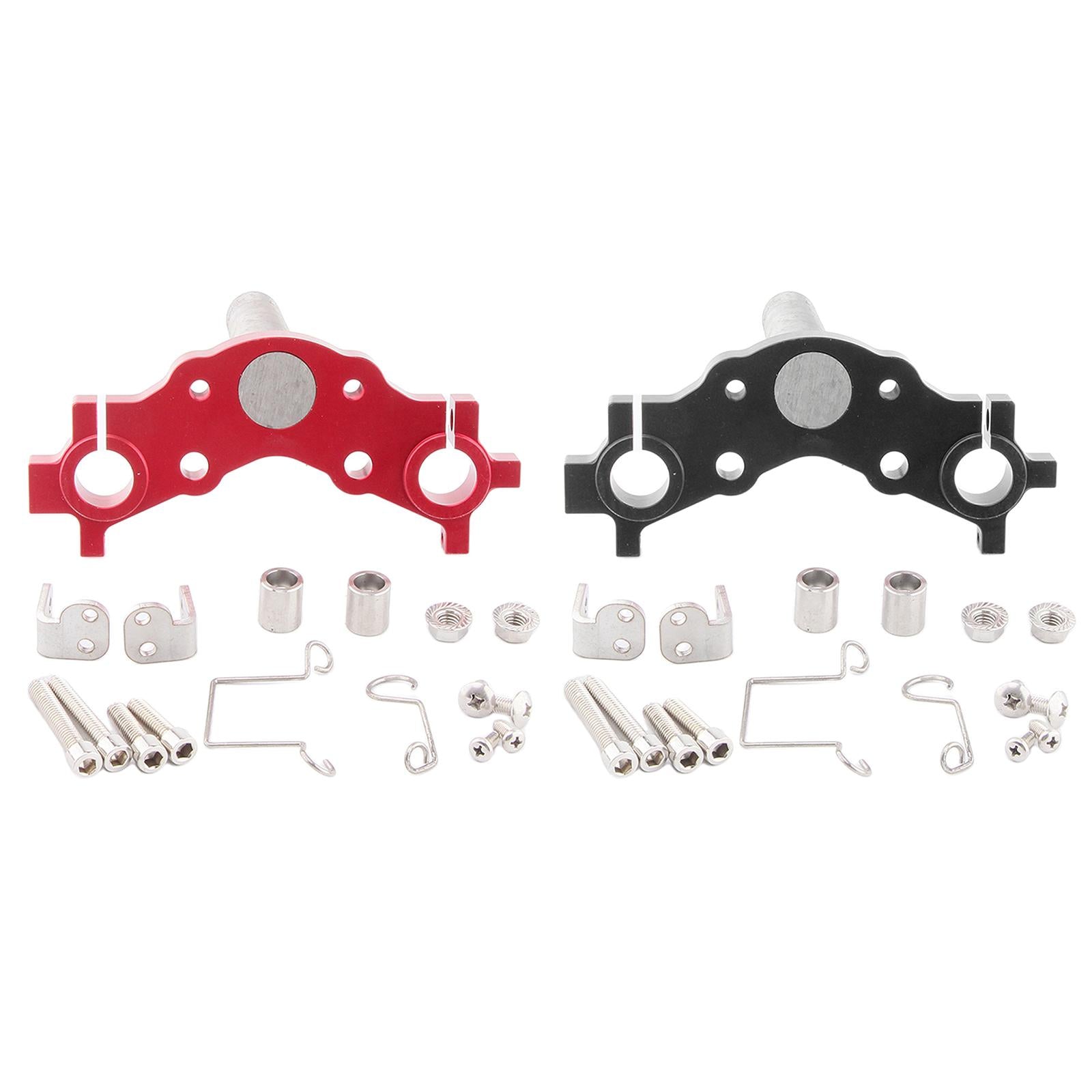 Motorcycle Steering Stem Triple Tree Clamp for Yamaha PW50 Red 22mm