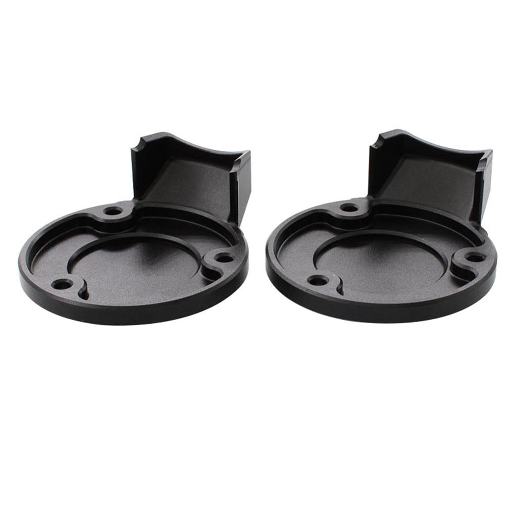 2x Throttle Covers for Triumph Bonneville T120 Bobber Thruxton 1200 R Black