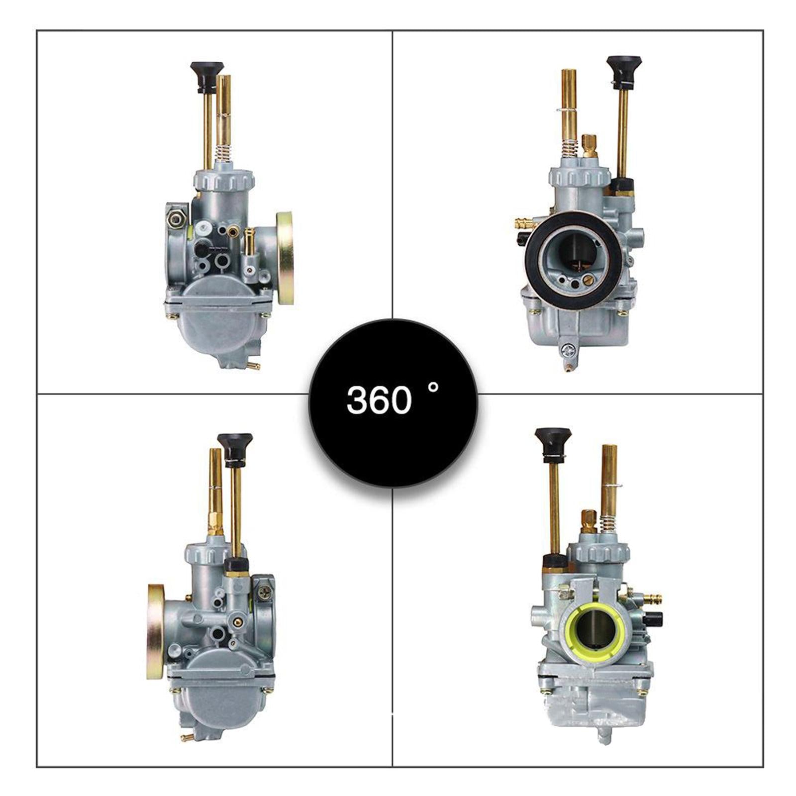 Carburetor Carb 20MM Replacement + Fuel Filter for Kawasaki KE100 KM100