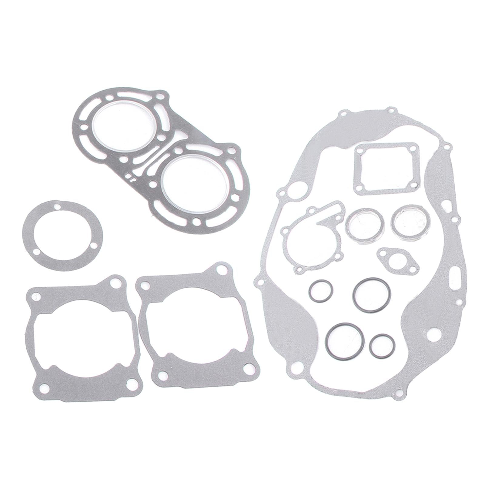 New Silver Complete Rebuild Engine Gasket Kit Full Set For Yamaha YFZ350