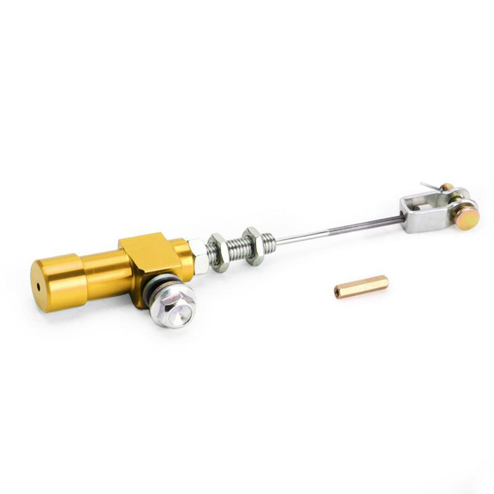 Universal Hydraulic Clutch Master Cylinder Rod Brake Pump Replacement Gold