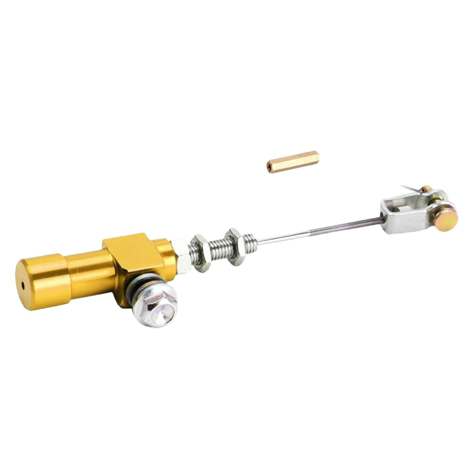 Universal Hydraulic Clutch Master Cylinder Rod Brake Pump Replacement Gold