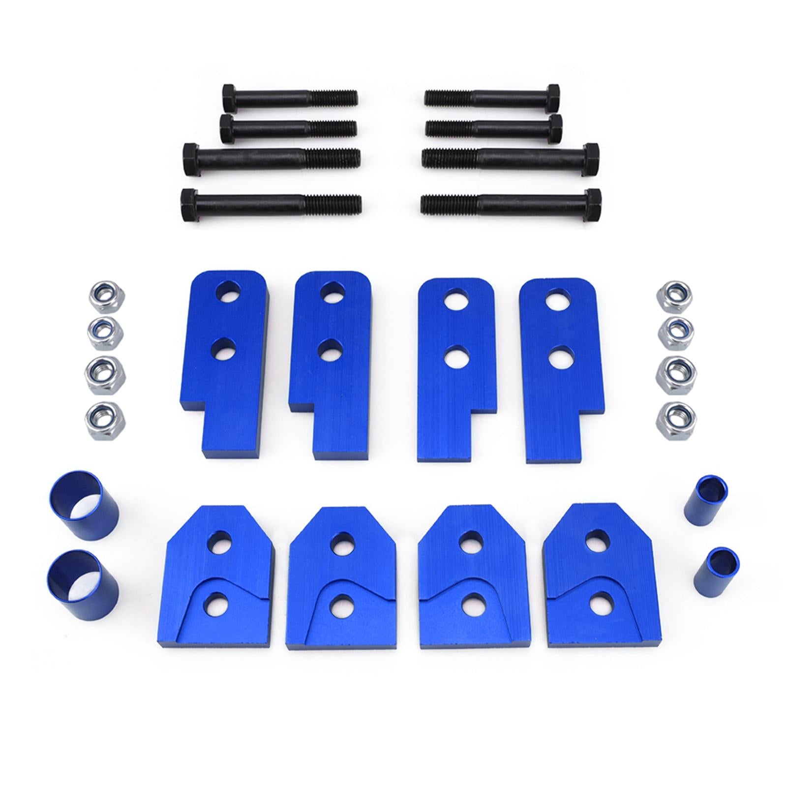 2 Lift Kit Fits for Yamaha Rhino 450 660 700 2004-2009 Sport or SE Blue"