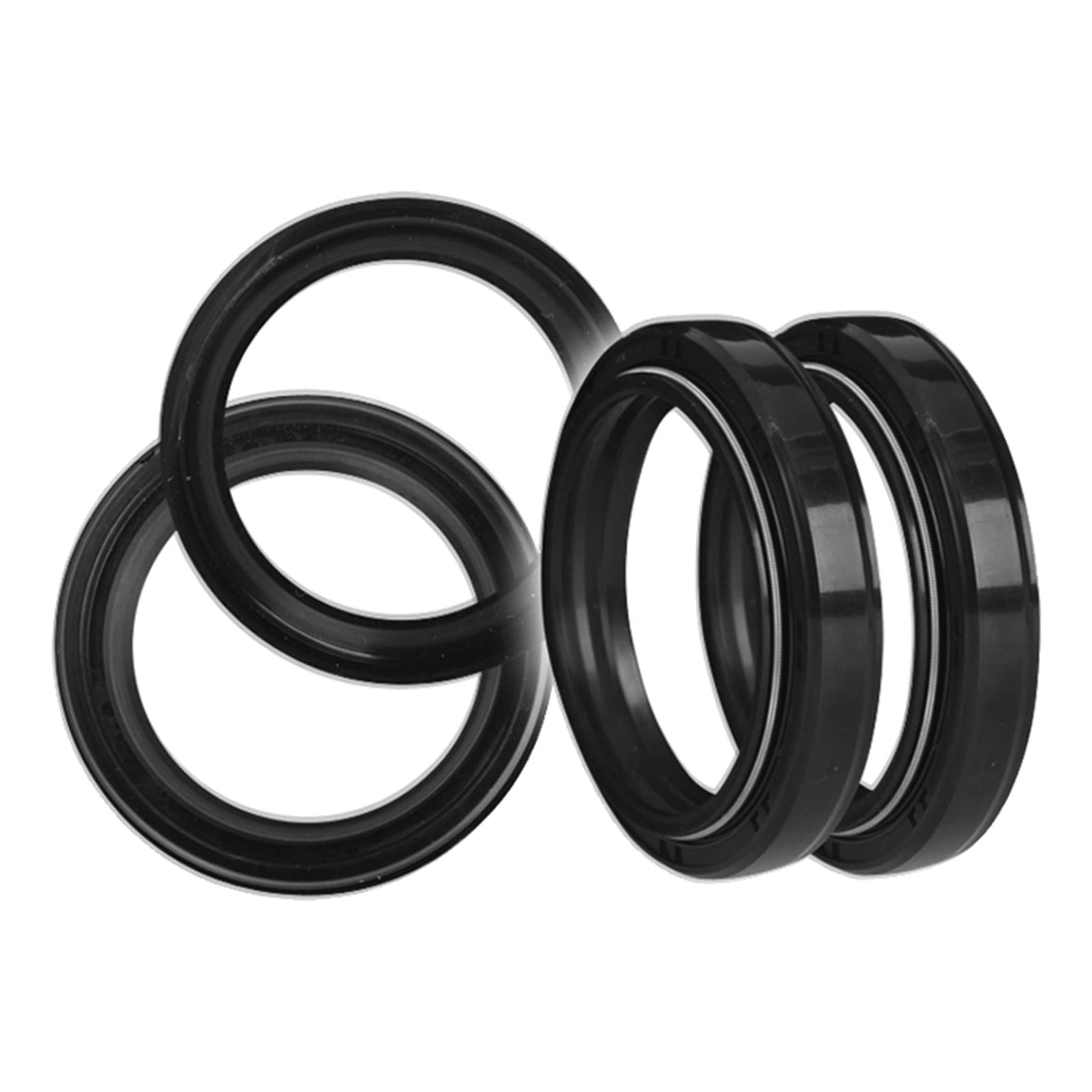 Front Fork Damper Oil Dust Seal Set For Yamaha XJR400 FZ400 Racing Star