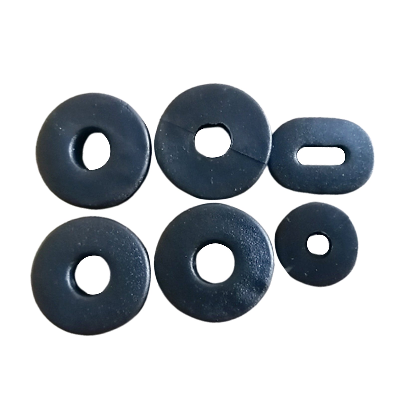 6x Rubber Side Cover Grommet Ring Gasket for for Suzuki GN125 GN125 HJ125-K