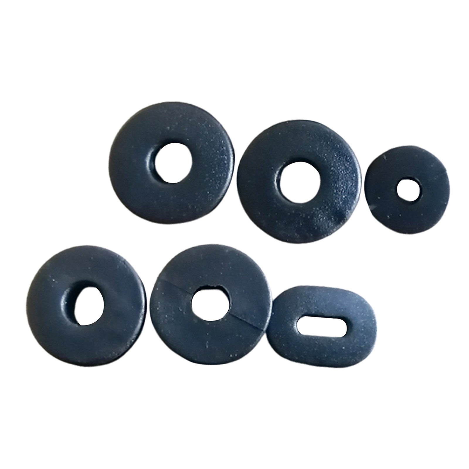 6x Rubber Side Cover Grommet Ring Gasket for for Suzuki GN125 GN125 HJ125-K