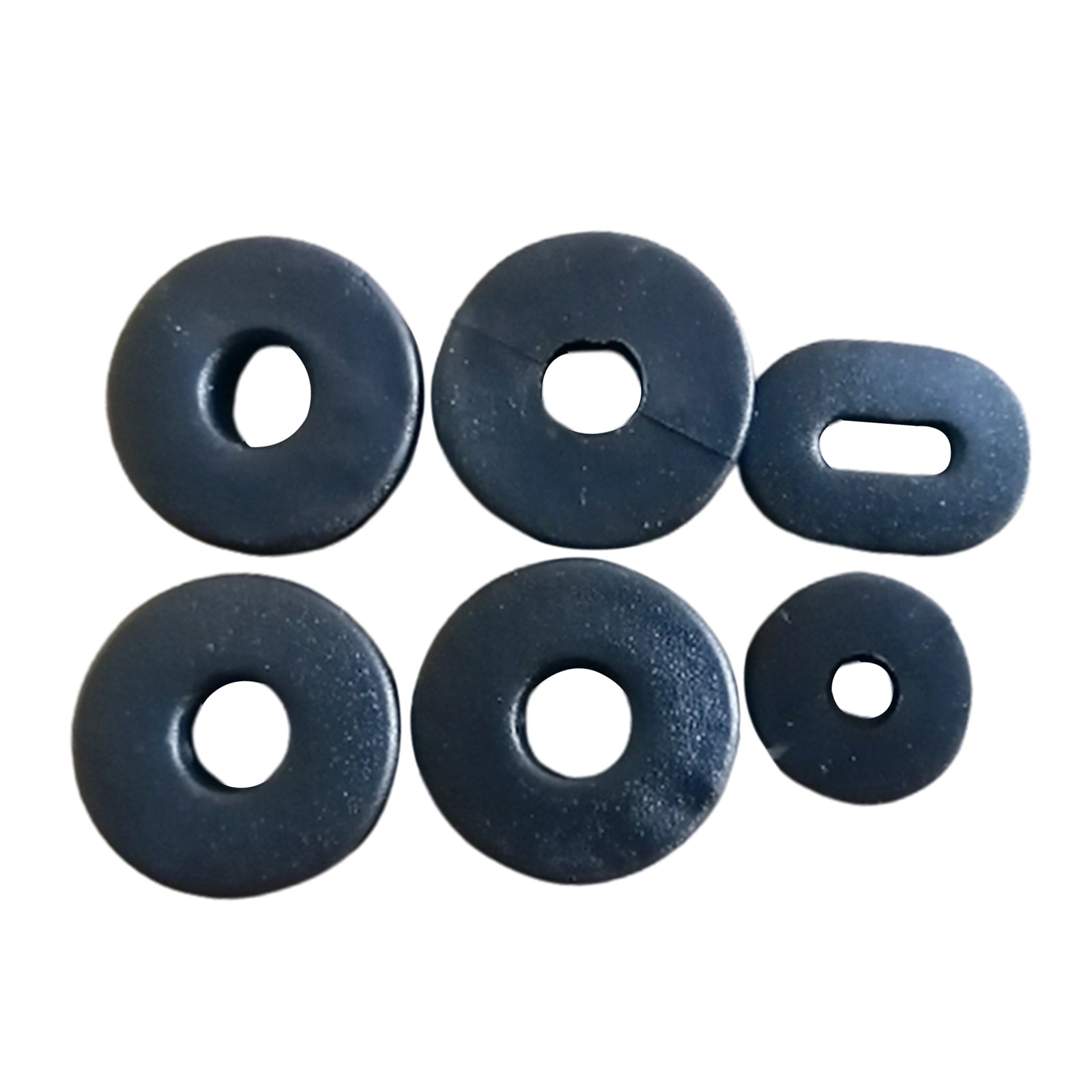 6x Rubber Side Cover Grommet Ring Gasket for for Suzuki GN125 GN125 HJ125-K