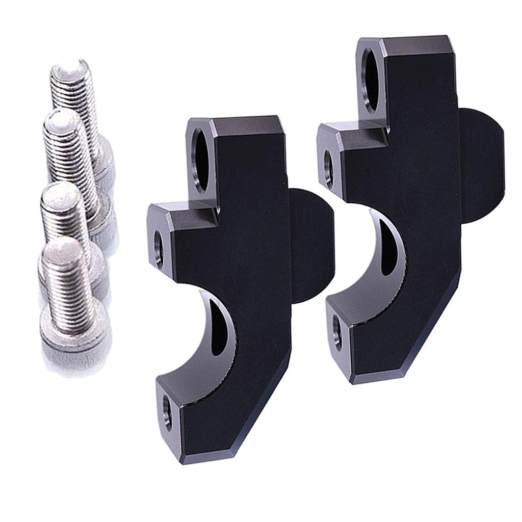 Handle Bar Riser Mount for YAMAHA Tracer 900/900GT FJ-09 2015-2019 Black