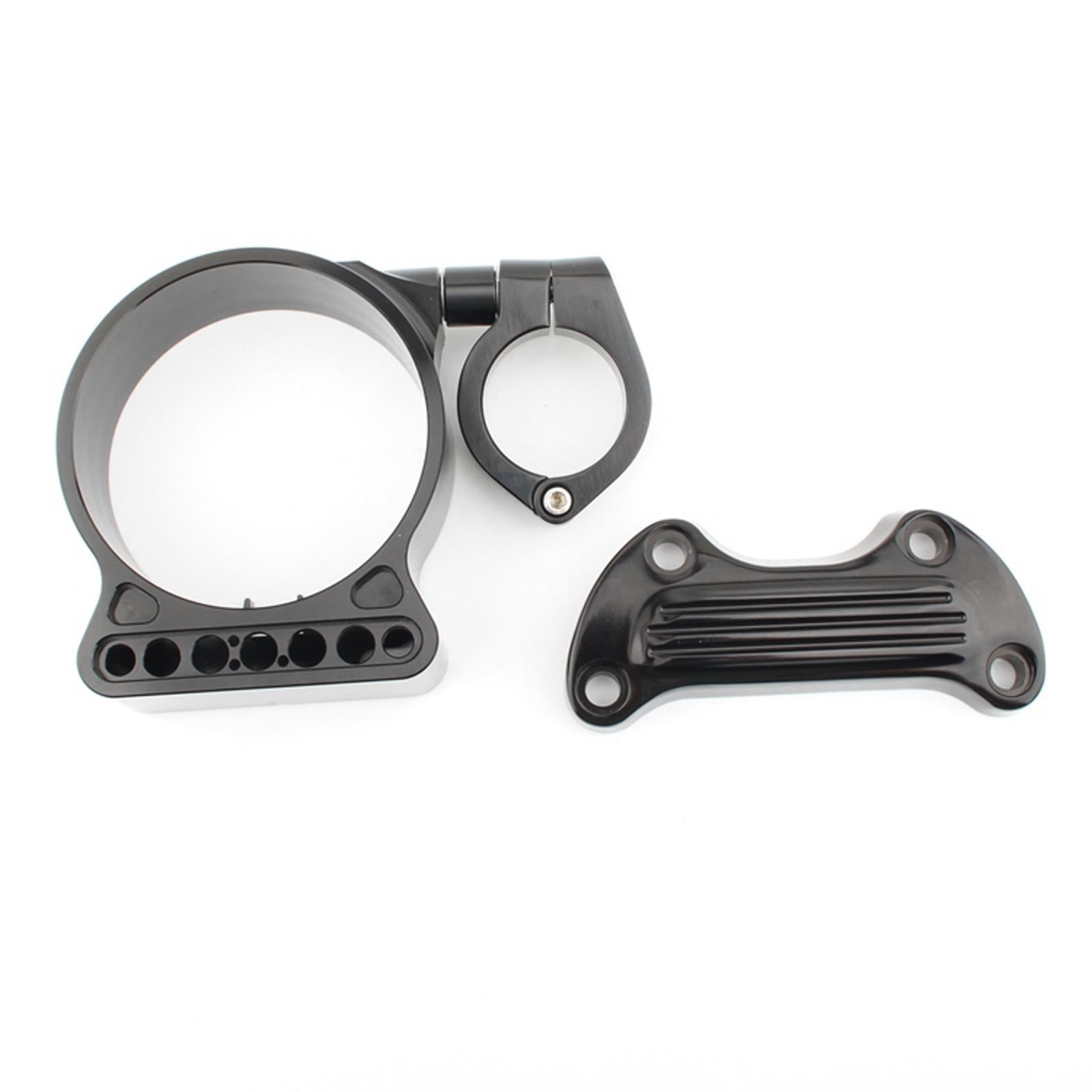 Speedo relocation Bracket  Bar Riser for Harley Sportster XL 883 Black