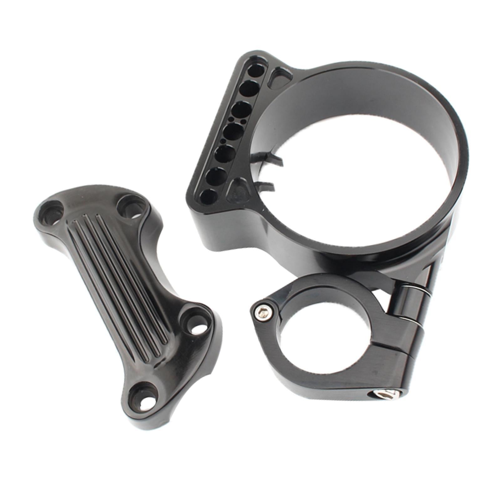 Speedo relocation Bracket  Bar Riser for Harley Sportster XL 883 Black