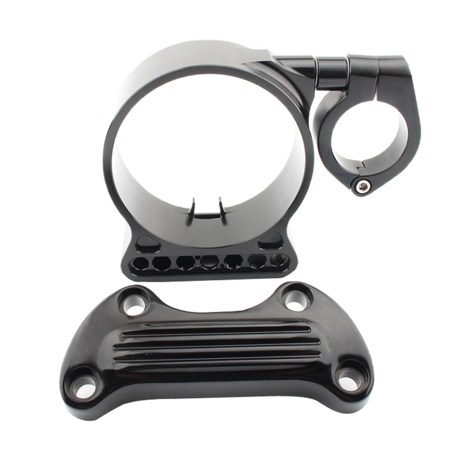Speedo relocation Bracket  Bar Riser for Harley Sportster XL 883 Black