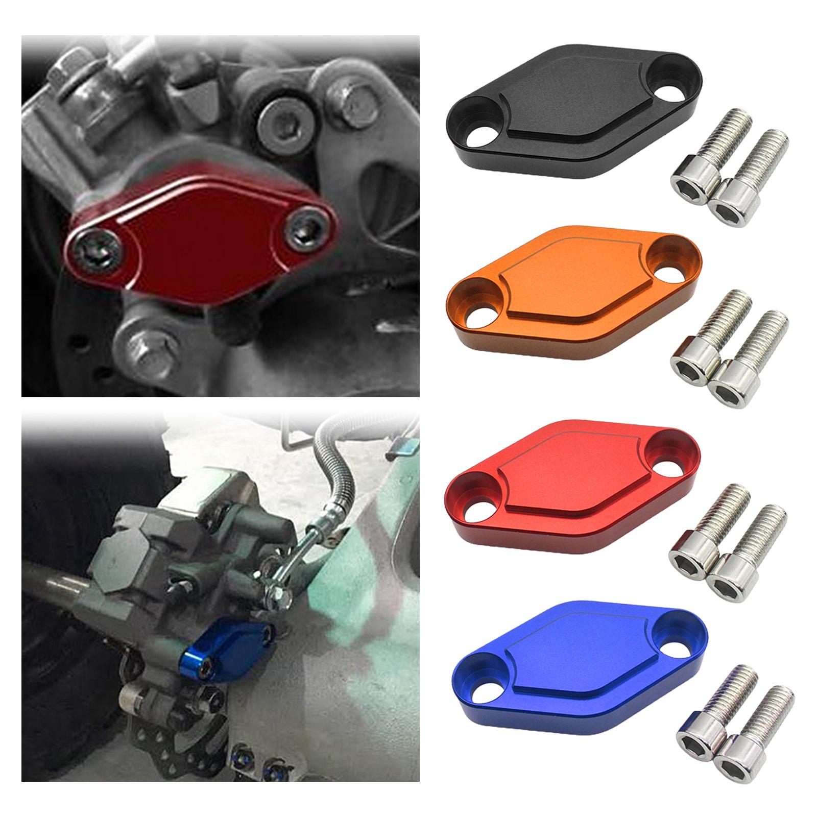 Parking Brake Block Off Plate Fit For Yamaha Raptor 125 250 YFZ450 YFZ450R Blue