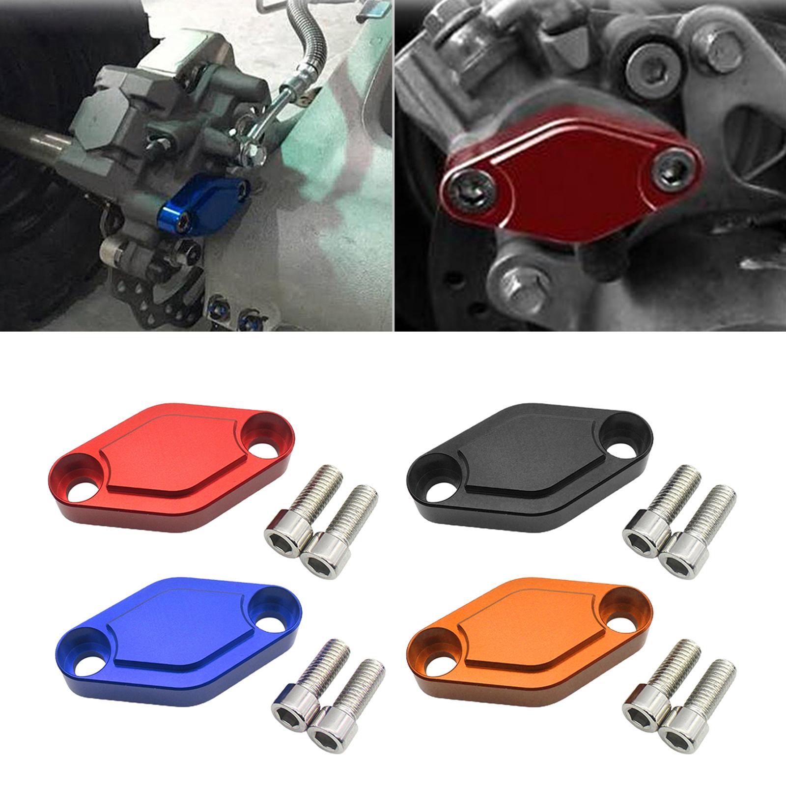 Parking Brake Block Off Plate Fit For Yamaha Raptor 125 250 YFZ450 YFZ450R Blue