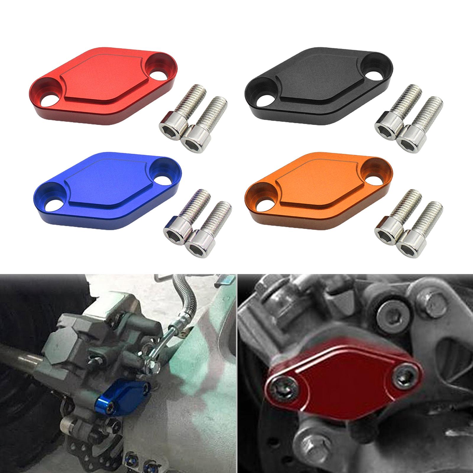 Parking Brake Block Off Plate Fit For Yamaha Raptor 125 250 YFZ450 YFZ450R Blue