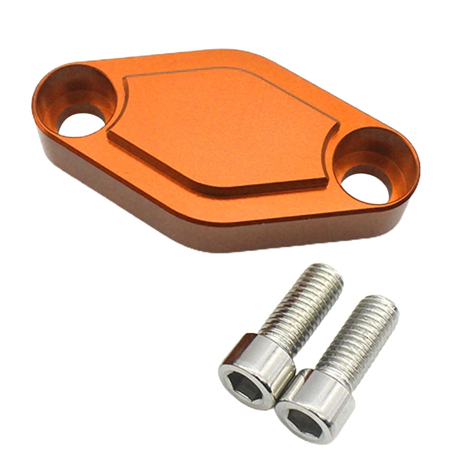 Parking Brake Block Off Plate Fit For Yamaha Raptor 125 250 YFZ450 YFZ450R Orange