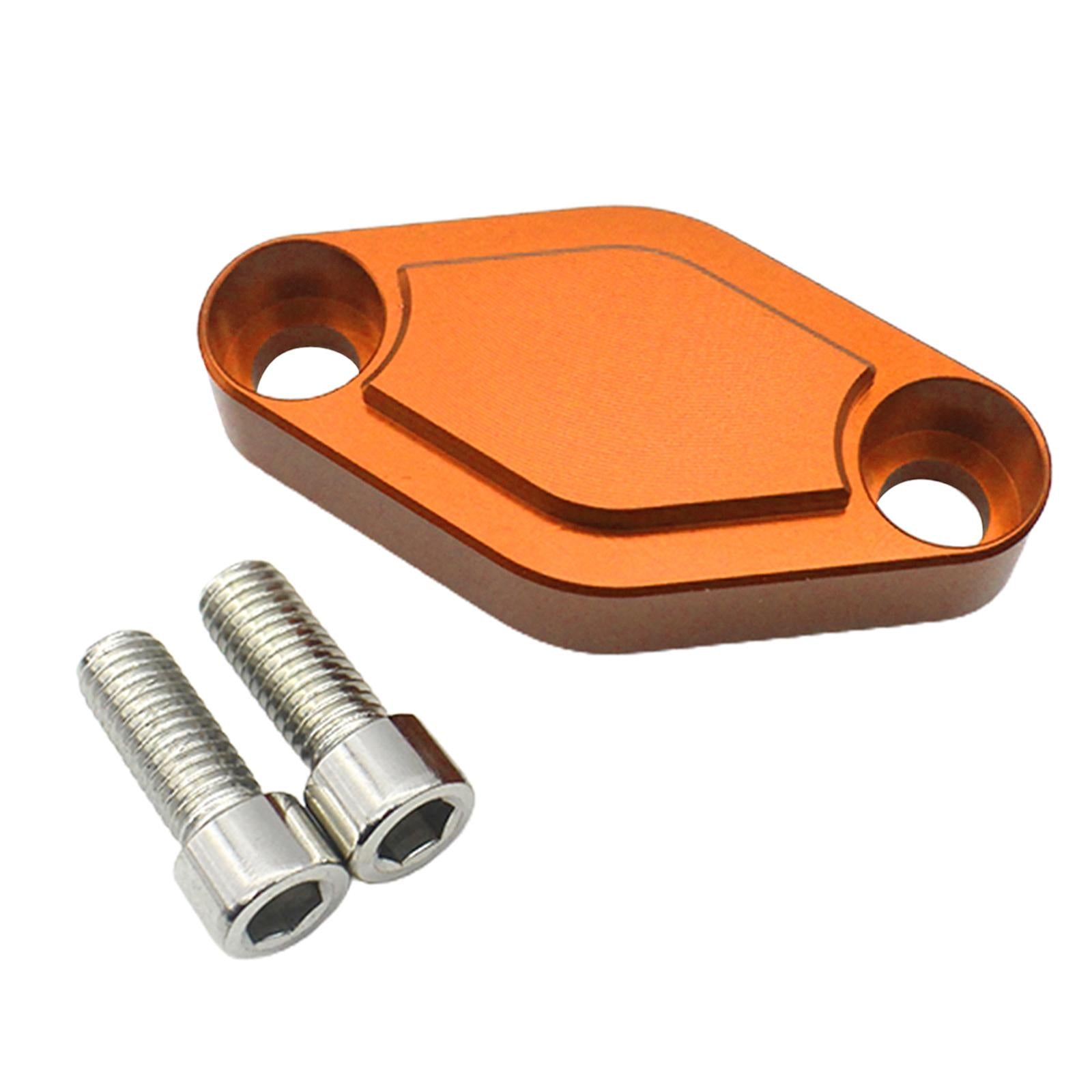 Parking Brake Block Off Plate Fit For Yamaha Raptor 125 250 YFZ450 YFZ450R Orange