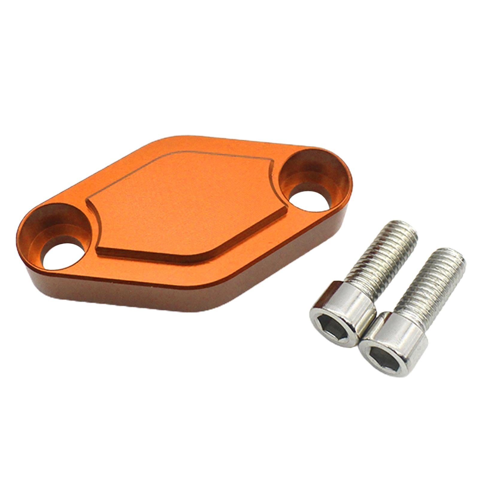 Parking Brake Block Off Plate Fit For Yamaha Raptor 125 250 YFZ450 YFZ450R Orange