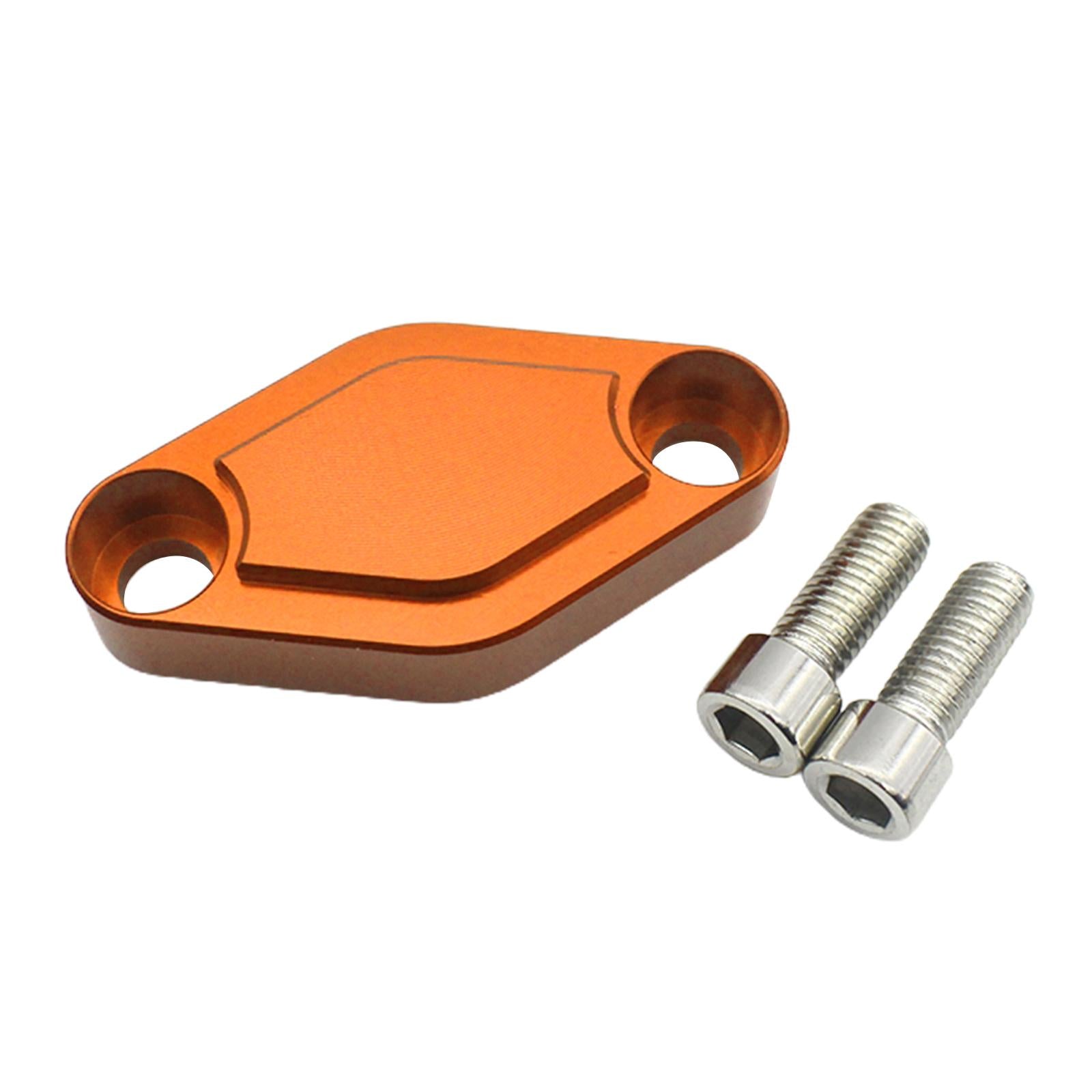 Parking Brake Block Off Plate Fit For Yamaha Raptor 125 250 YFZ450 YFZ450R Orange