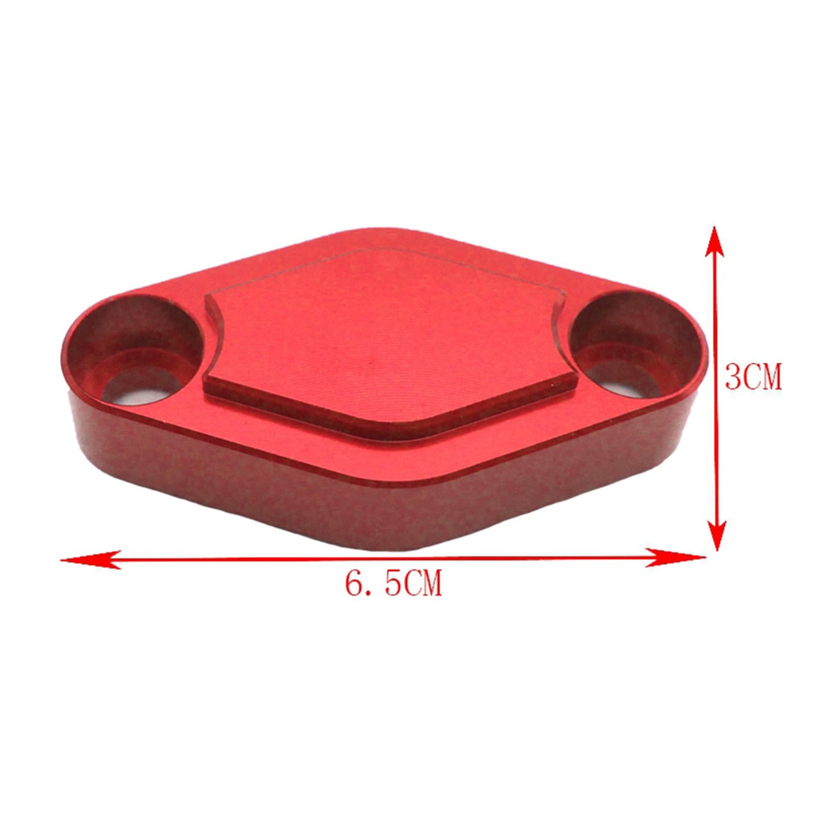 Parking Brake Block Off Plate Fit For Yamaha Raptor 125 250 YFZ450 YFZ450R Red