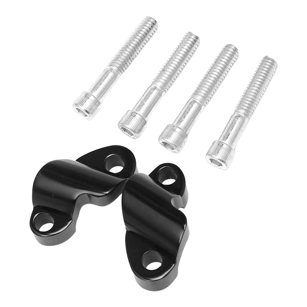 Motorcycle Aluminum Handlebar Riser Kit for Harley Sportster 1200X Black