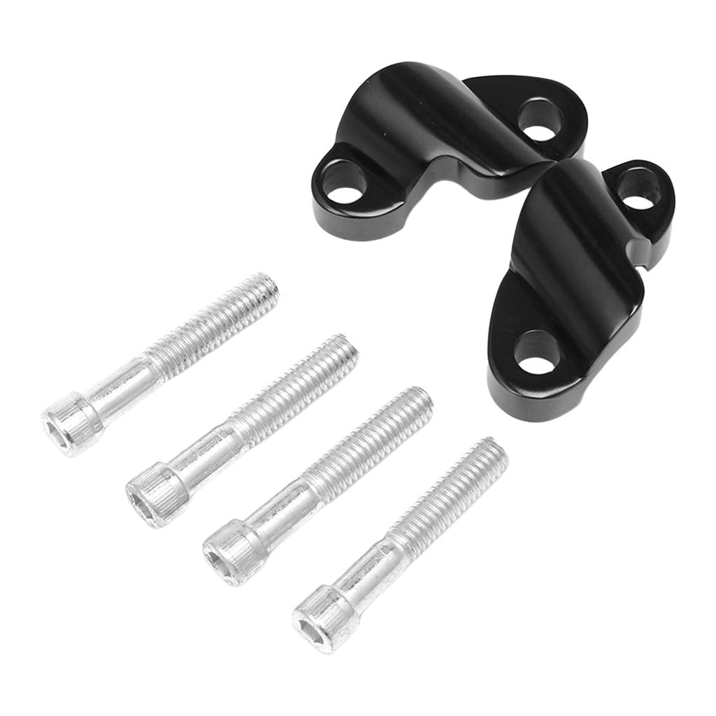 Motorcycle Aluminum Handlebar Riser Kit for Harley Sportster 1200X Black