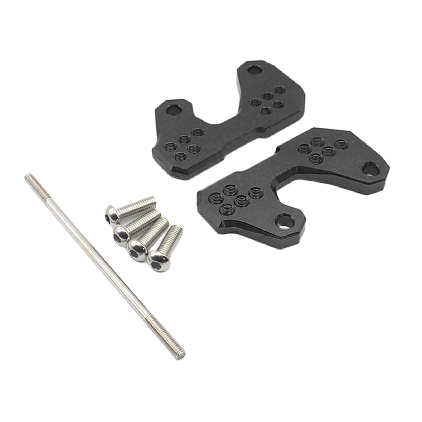 Rearsets Base Foot Pegs Back Raise Bracket for Yamaha R3 R25 MT03  Black