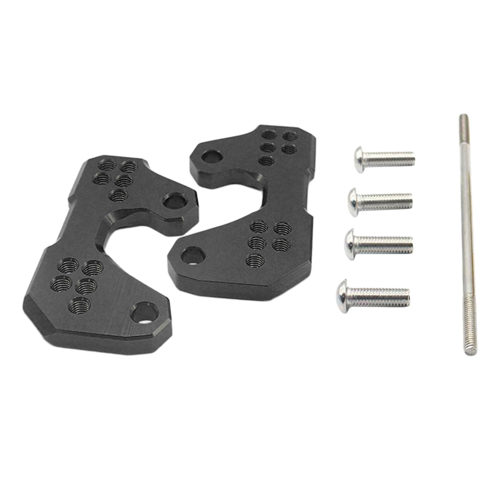 Rearsets Base Foot Pegs Back Raise Bracket for Yamaha R3 R25 MT03  Black