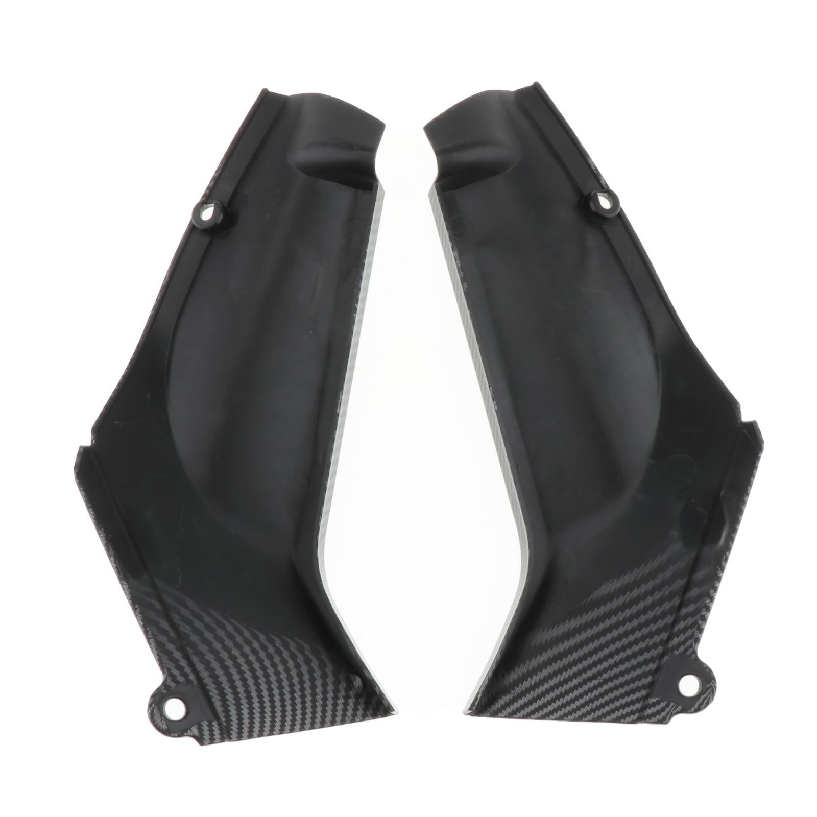 1 Pair Motorcycle Carbon Fiber Gas Tank Side Trim Cover Panels for Yamaha R1