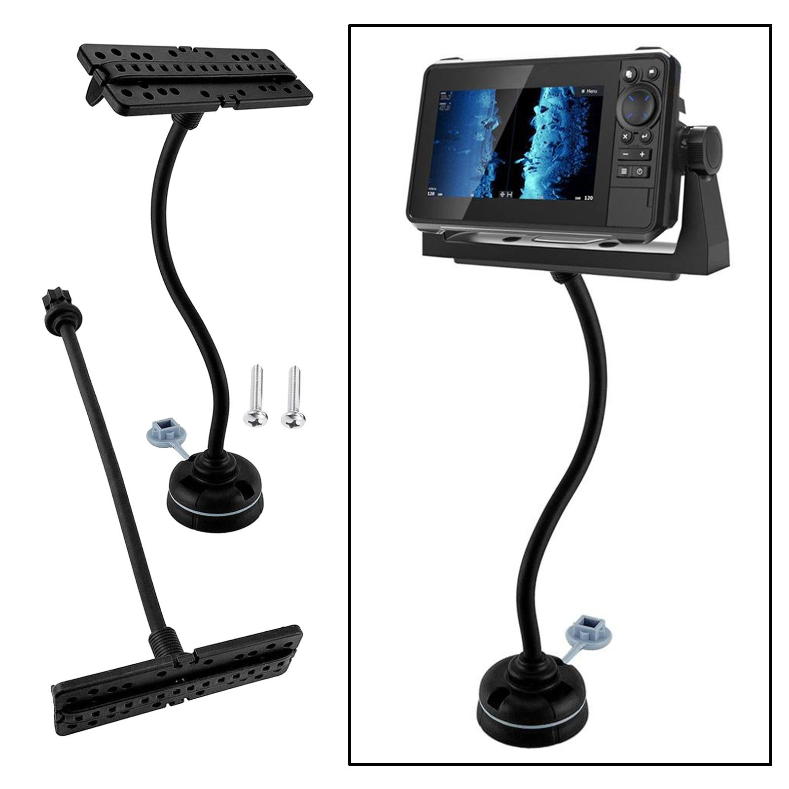 Boat Fish Finder Holer GPS Rotating Flat Surface 330cm Clip