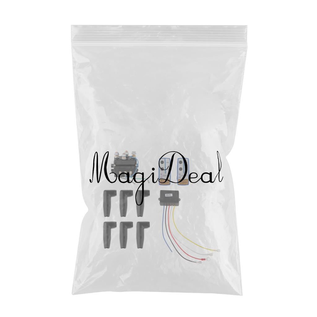12V DC 400A Winch Relay Switch Thumb Heavy Duty with Remote Controls for UTV