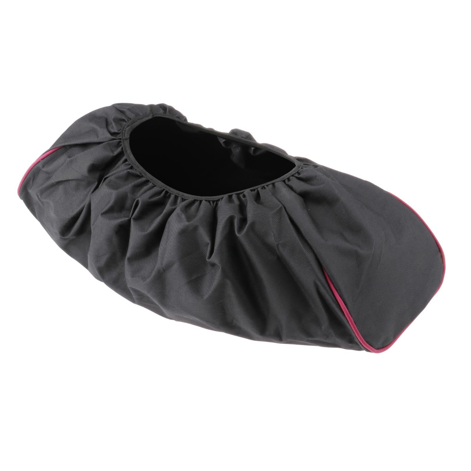 Black Winch Cover Waterproof Dust-Proof with Elastic Band 8,000-17,500 lbs