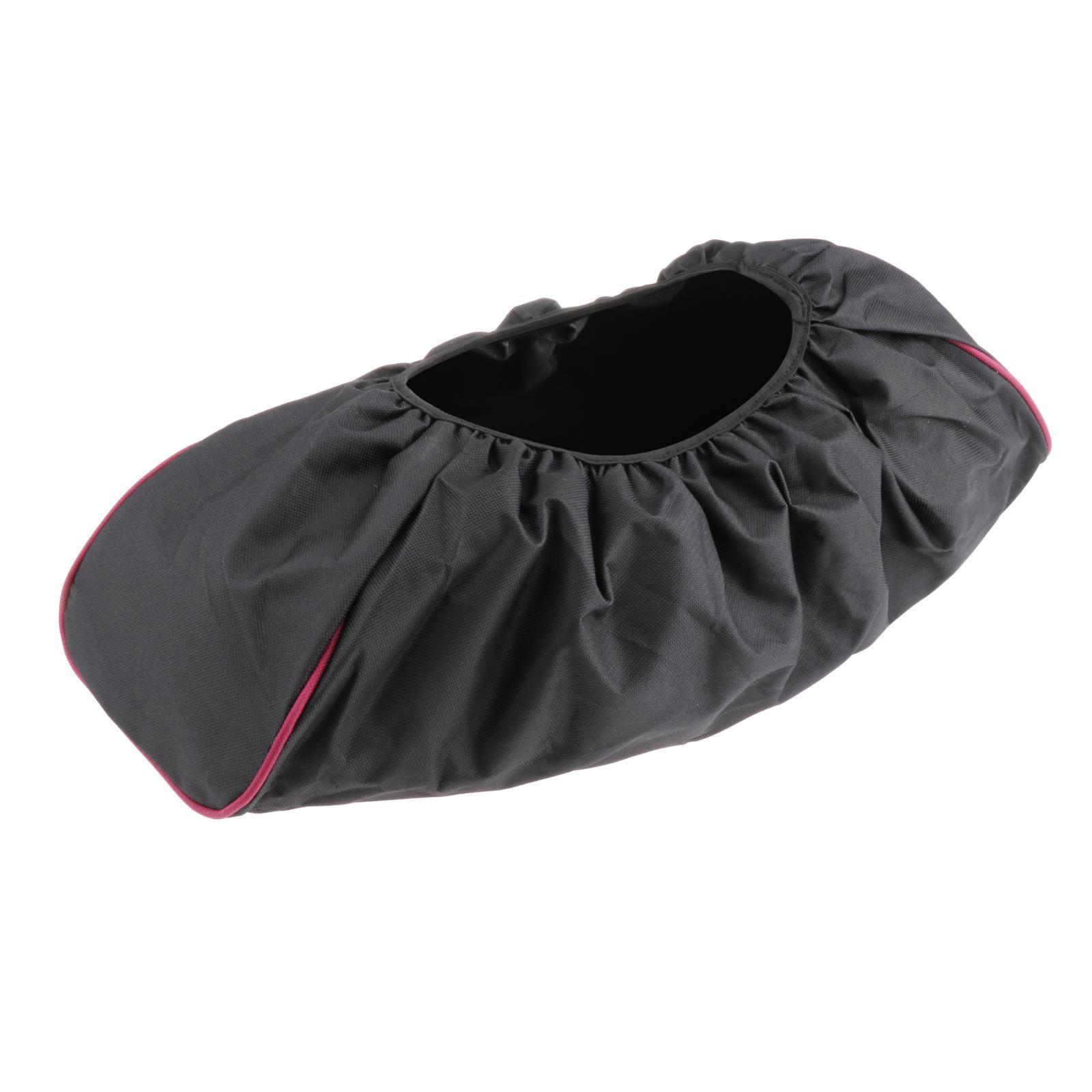 Black Winch Cover Waterproof Dust-Proof with Elastic Band 8,000-17,500 lbs