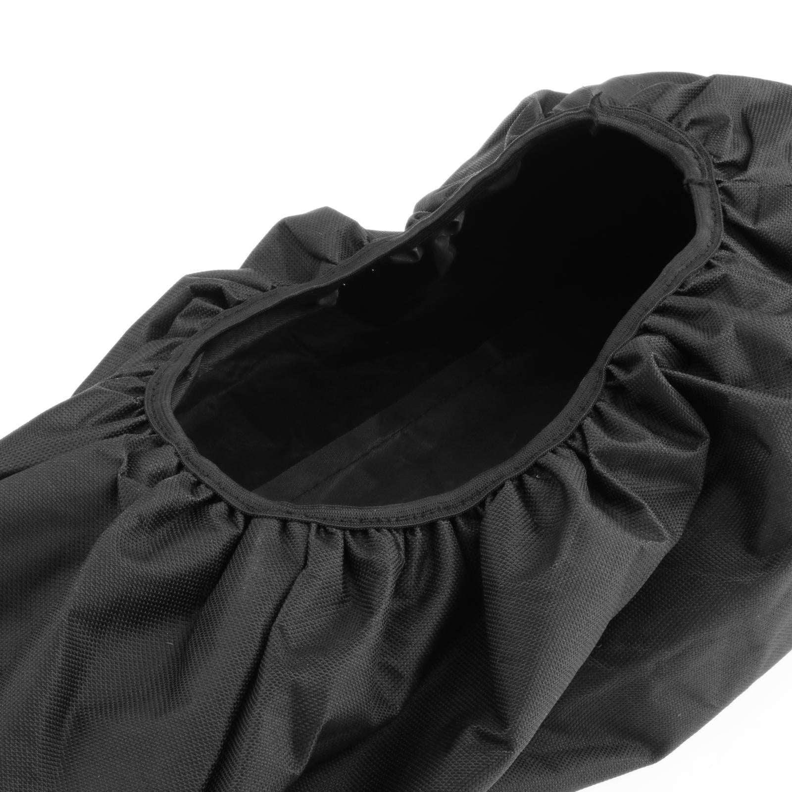 Black Winch Cover Waterproof Dust-Proof with Elastic Band 8,000-17,500 lbs