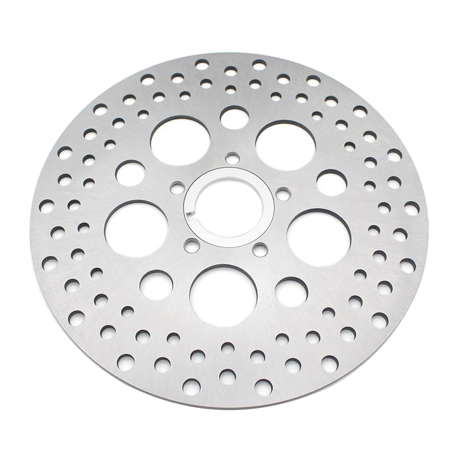 Motorcycle Silver Brake Disc Rotor For Harley FLSTFB/ FLSTF/ FLSTC/ FXSTB