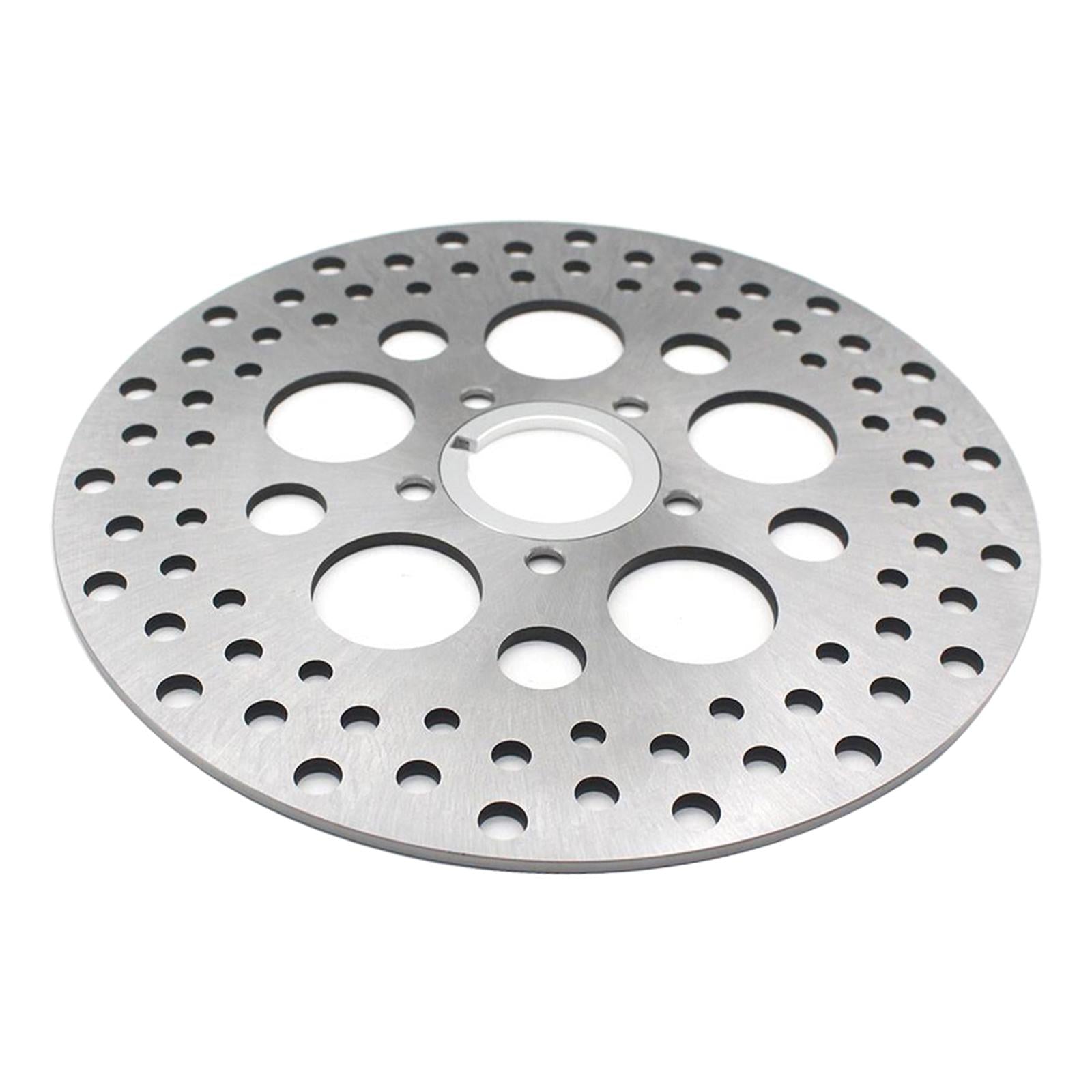 Motorcycle Silver Brake Disc Rotor For Harley FLSTFB/ FLSTF/ FLSTC/ FXSTB