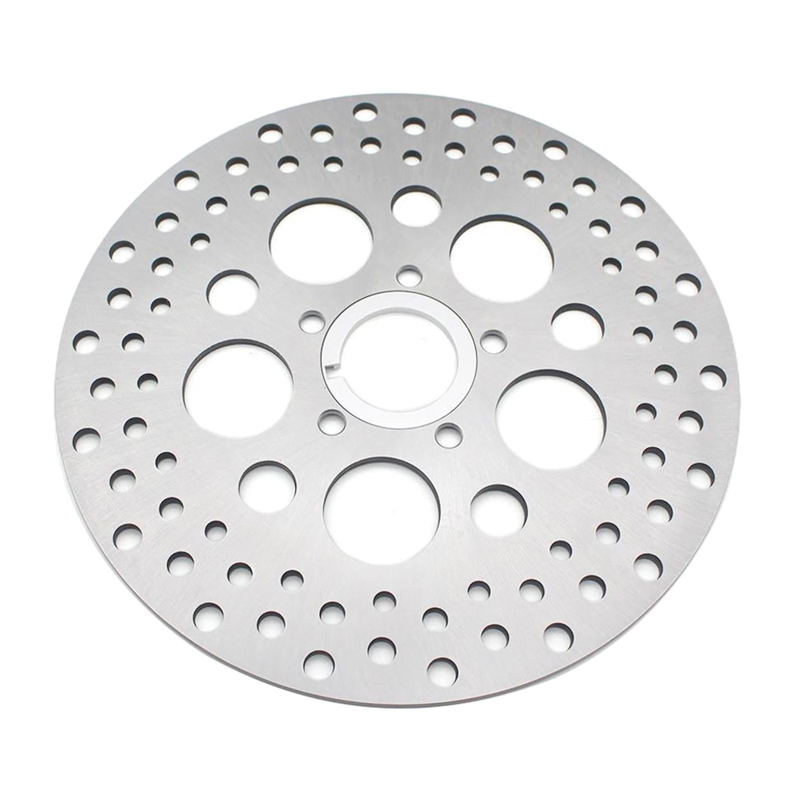 Motorcycle Silver Brake Disc Rotor For Harley FLSTFB/ FLSTF/ FLSTC/ FXSTB