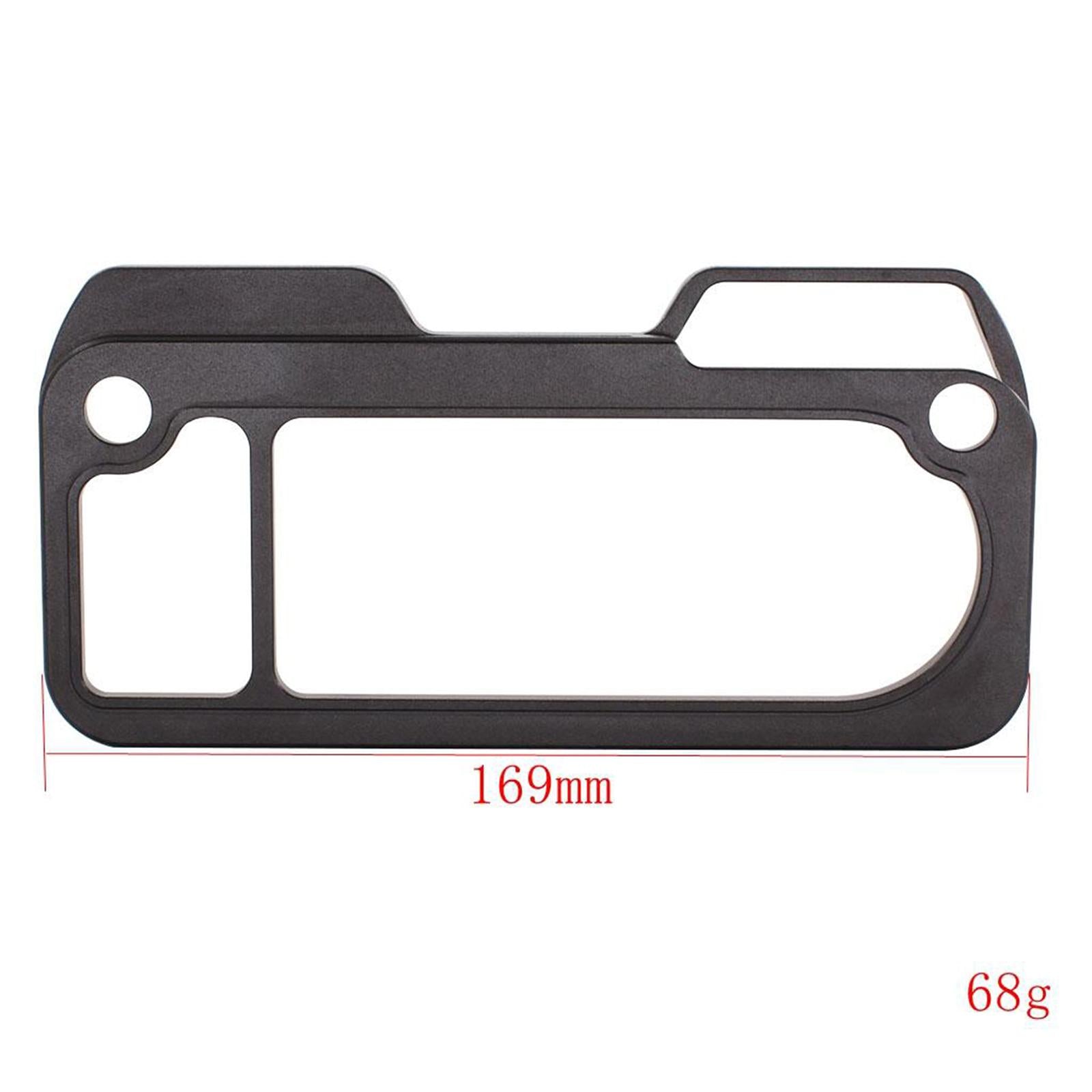 Motorcycle Durable Speedometer Cover CNC Aluminum Guard Case for HONDA Black