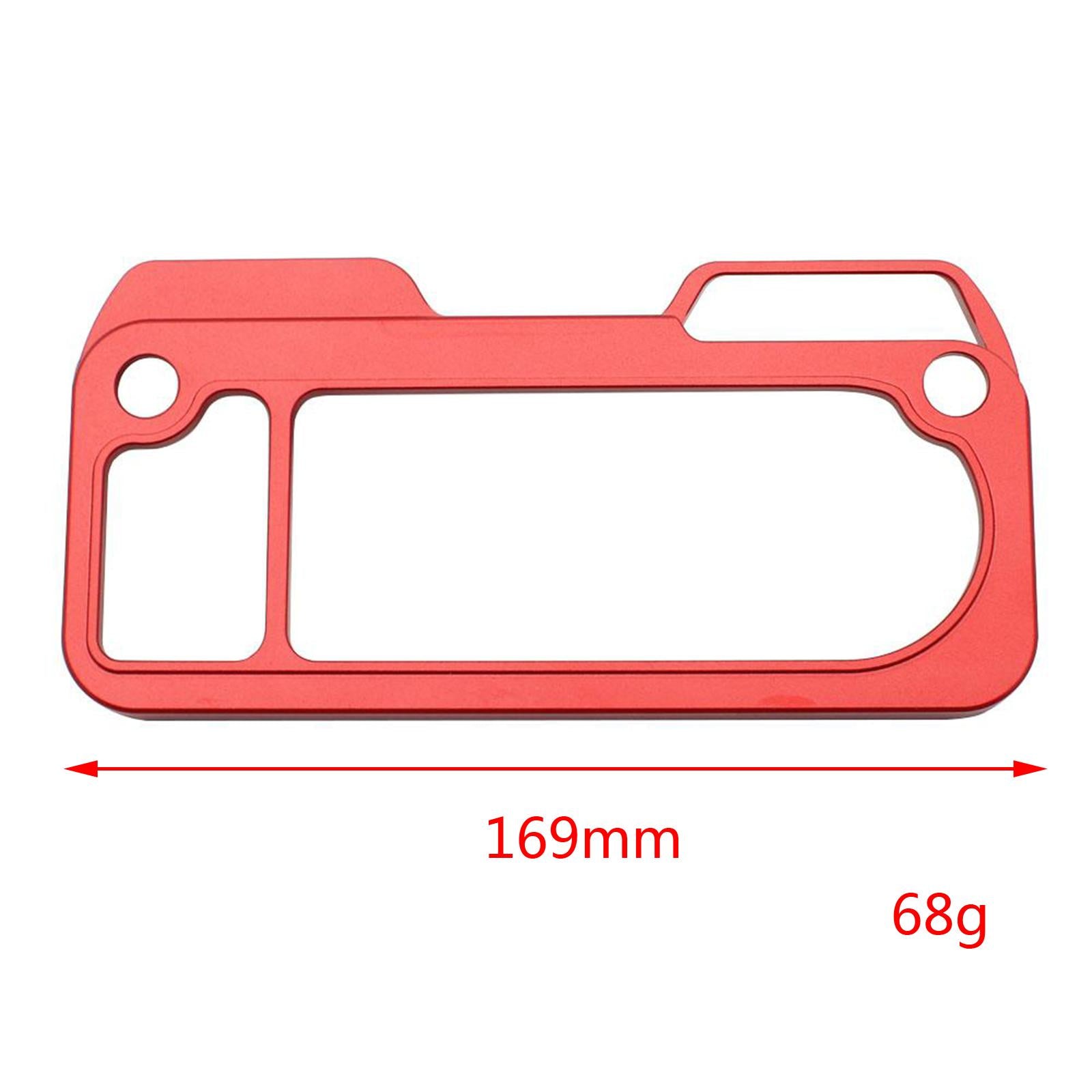 Motorcycle Durable Speedometer Cover CNC Aluminum Guard Case for HONDA Red