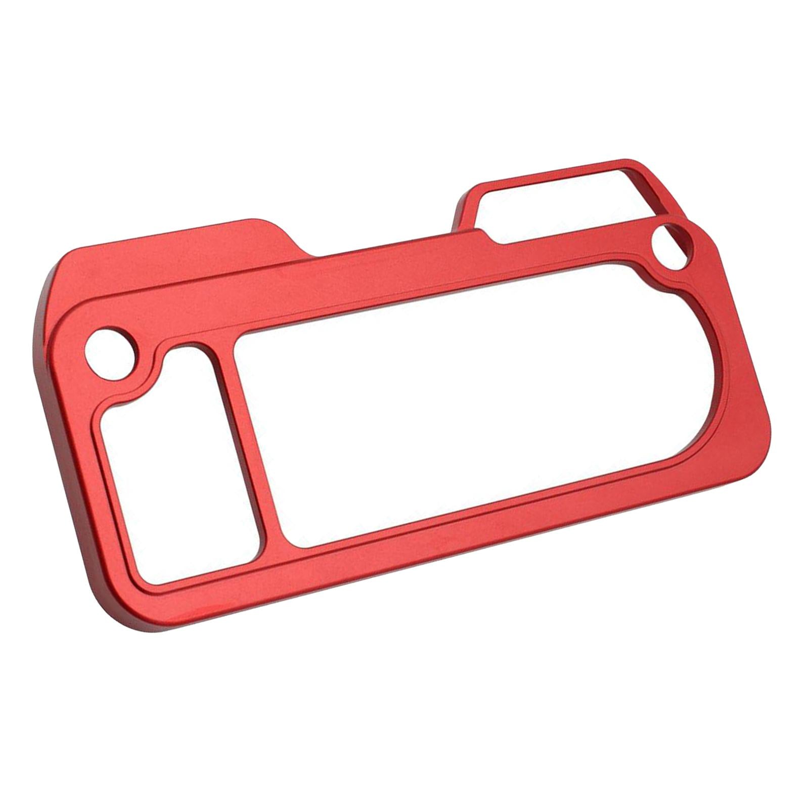 Motorcycle Durable Speedometer Cover CNC Aluminum Guard Case for HONDA Red